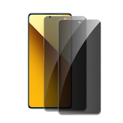 AKLPP 2 Stück Sichtschutz Schutzfolie für Xiaomi Redmi Note 13/13 Pro, Anti-Spy Folie Privacy Schutzglas Schutzfolie, Pa...