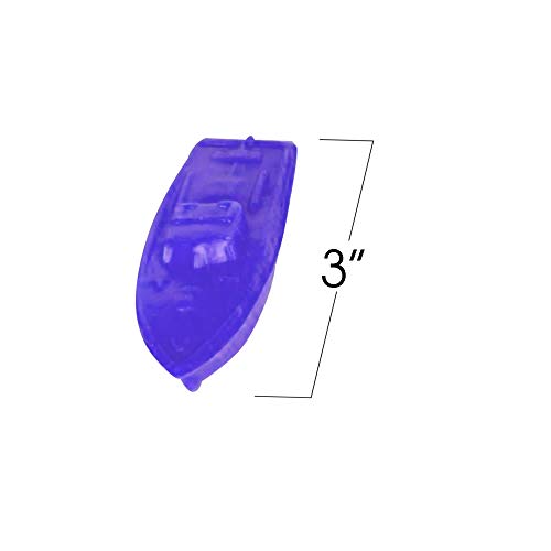 image for ArtCreativity Blow Mold Toy Boats for Kids, Set of 36, Floating Plasti