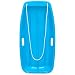Best Choice Products 35in Kids Outdoor Plastic Sport Toboggan Winter Snow Slider Utility Sled Board Toy w/Pull Rope, 2 Handles - Ice Blue