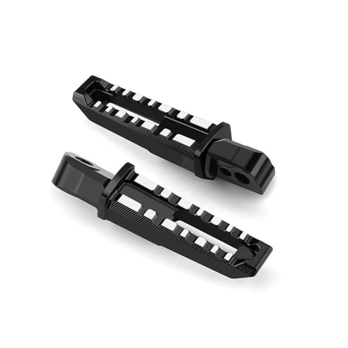Fußstützen Für Suzuki SFV650 Für GLADIUS SV650 SV650X SV 650 Motorradzubehör Fußrasten Fußstütze Pedal Step(Schwarz)