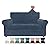ZNSAYOTX Luxury Velvet Couch Cover 3 Piece Stretch Sofa Covers for 2 Cushion Couch Soft Loveseat Slipcover Living Room Anti Slip Dogs Pet Love Seat Furnitre Protector (Navy Blue, Loveseat)