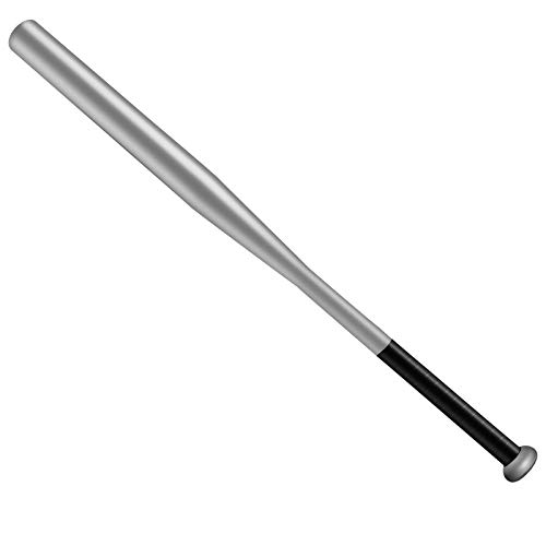 Tuggui Baseball Bat Steel 32 Inch with Carrying Bag (silver 32)