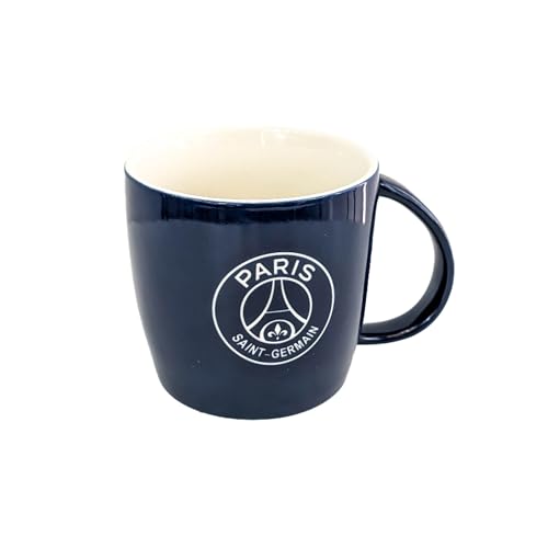 FOCO Produit officiel sous licence Paris Saint-Germain FC PSG Tasse en verre sablée pour football