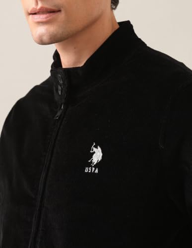 Image of U.S. Polo Assn. Mock neck regular fit jacket USJCK558