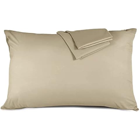 Hafaa 2 Pack Brushed Microfiber Pillowcases Cover