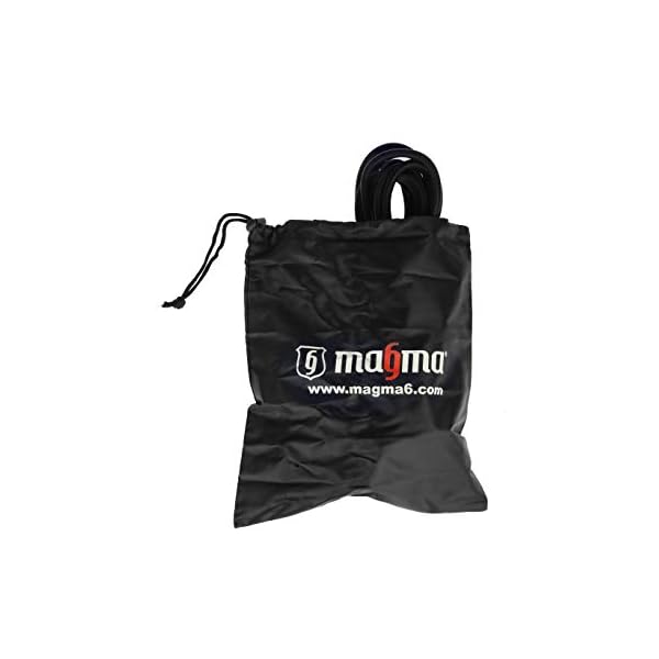 MAGMA Spanngummi 12er Set | Robuster Schnellspanner fÃ¼r Fahrrad, Auto, LKW, AnhÃ¤nger & Garten Expander zur Sicherung von Tarps, Ladung und Planen FÃ¼r Camping, MilitÃ¤r und Outdoor (75cm, Schwarz) – Bild 8