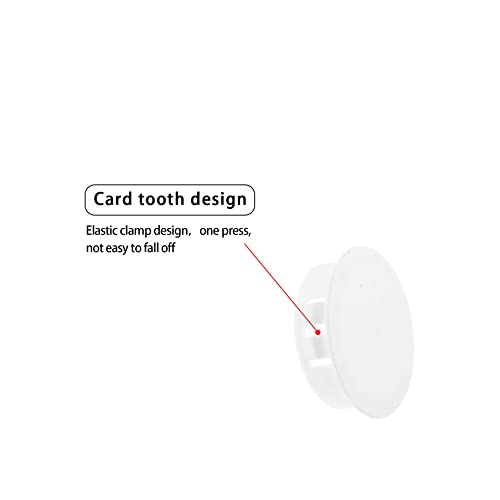 Image of Round Plastic Plug Insert End Cap for Metal Tubing, Pipe Post, Furniture