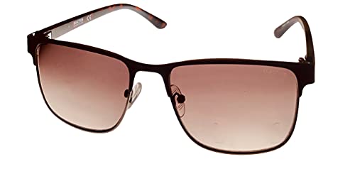 Kenneth Cole Reaction Mens Matte Gunmetal / Metal Rectangle Sunglass KC1413 9F