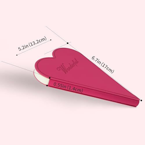Carnet de notes cœur en cuir synthétique, idée cadeau avec nœud chic - 3