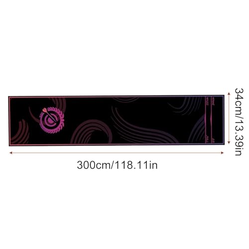 Tapis de fléchettes antidérapant avec ocche pour protéger le sol