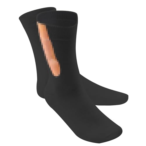 Vibbang 2 pares de calcetines de exhibición novedosos, regalos