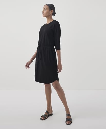 Pact Organic Cotton Women's Relaxed Tie Waist Dress3