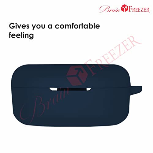 Image of GENERIC Silicone Cover Compatible with Boat 121 v2 Airdopes TWS Only Dark Blue (Airdopes Not Included)