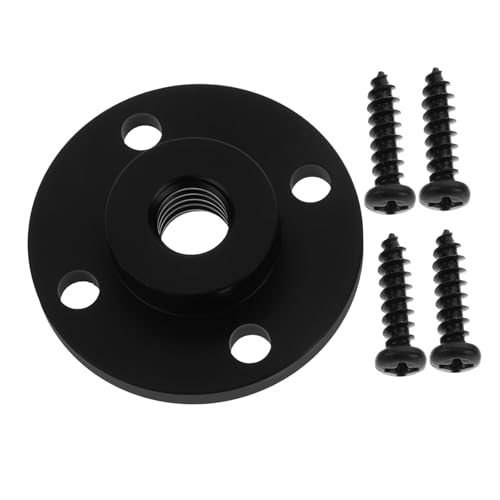 Abaodam Flange Mount Microphone Holder Wall Mounted Microphone Bracket for Easy Installation Durable Design Compatible with Various Devices Base