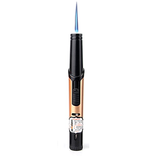 Jet Pencil Torch Kitchen 1300 Celsius Blow Torch Refillable Lighters Butane Gas Welding Soldering BBQ Lighter,Golden Jet Pencil Torch Kitchen 1300 Celsius Blow Torch Refillable Lighters Butane Gas Welding Soldering BBQ Lighter,Golden