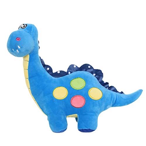 EQLEF Dinossauro peluche lindos dinossauros enchimentos dinossauros macios peluches de dinossauros para crianças azul (azul)