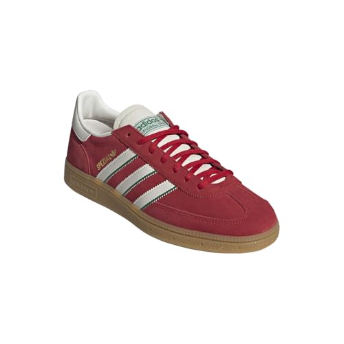 adidas Mens Handball Spezial Lace Up Sneakers Shoes Casual - Red2
