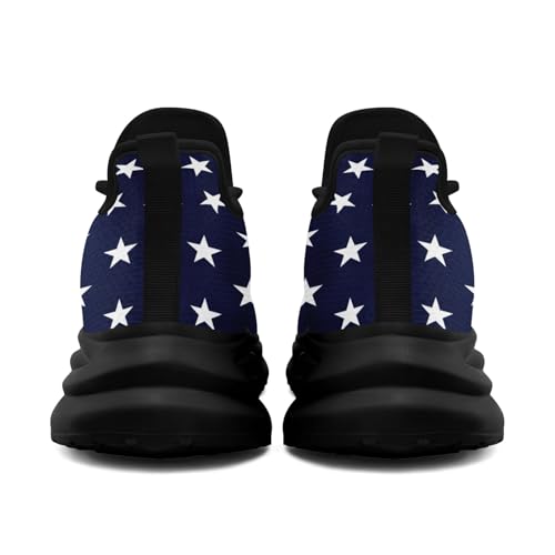 Patriotic Running Shoes for Men and Women, American Flag Lightweight Mesh Athletic Sneakers for Workout Gym Tennis3