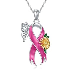 Sunflower Pink Ribbon