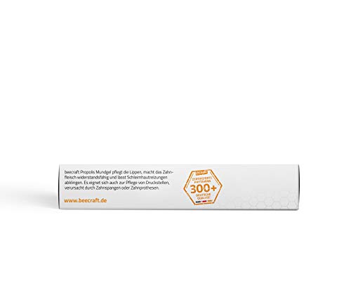 Mundsalbe Beecraft Propolis 20 ml Mundgel für die Mundpflege