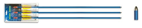 Hellbow Juego de 3 Flechas de Aluminio de 29 Pulgadas diámetro 7,6mm recomendadas para Arcos compuestos de 50 a 55 Libras