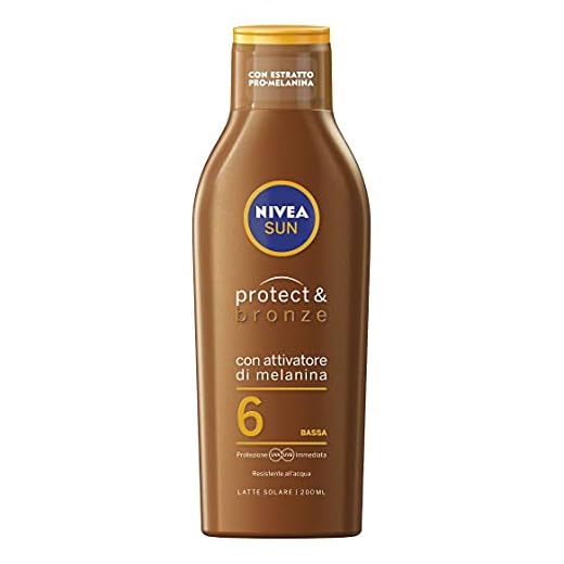 Nivea Protect & Bronze Fp6, Low Protection - 200 ml