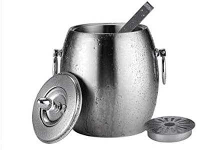 TEMKIN Cubo de Hielo de Acero Inoxidable, Cubo de Hielo Creativo, Lugares de Entretenimiento, restaurantes, Utensilios para Bebidas de Agua y Cerveza TEMKIN Cubo de Hielo de Acero Inoxidable, Cubo de Hielo Creativo, Lugares de Entretenimiento, restaurantes, Utensilios para Bebidas de Agua y Cerveza