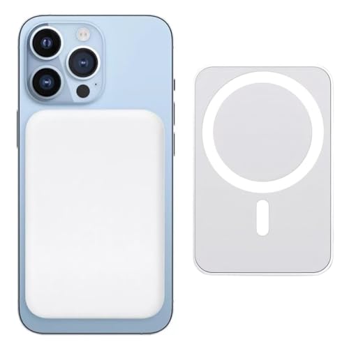 Batterie Externe pour MagSafe, Power Bank Magnetique 10000mAh, Chargeur Charge Rapide Portable Induction sans Fil pour iPhone 12 13 14 15 16 17 Pro...