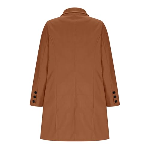 Outfits for Women Winter Fall Turtle Neck Fleece Lined Sherpa Basic Jackets Trench Outfits Women 2025 Fashion3