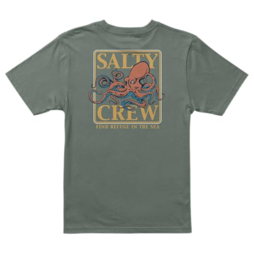 Image of Salty Crew Ink Slinger Boys Short Sleeve Tee - Classic Graphic T-Shirt for Kids