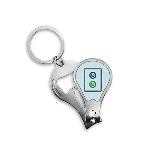 Toenail Clipper Cutter Mahjong pour couper facilement les ongles de pieds épais sans effort
