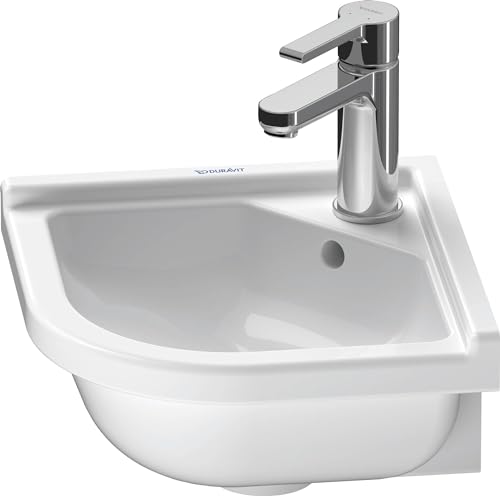Duravit Starck 3 Eckwaschbecken Weiß Hochglanz 430mm