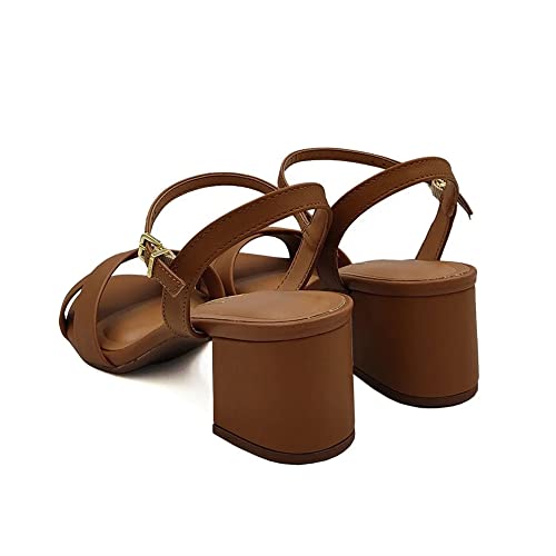 Sandália Casual,Vizzano,Feminino,CAMEL, 36