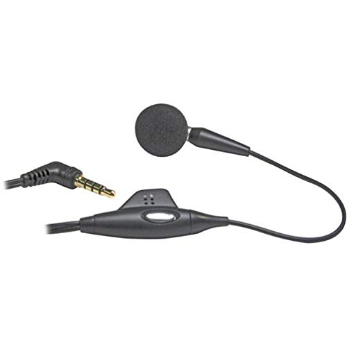 Mono Headset Wired Earphone Single Earbud 3.5mm Headphone Compatible with Motorola One Zoom Phone