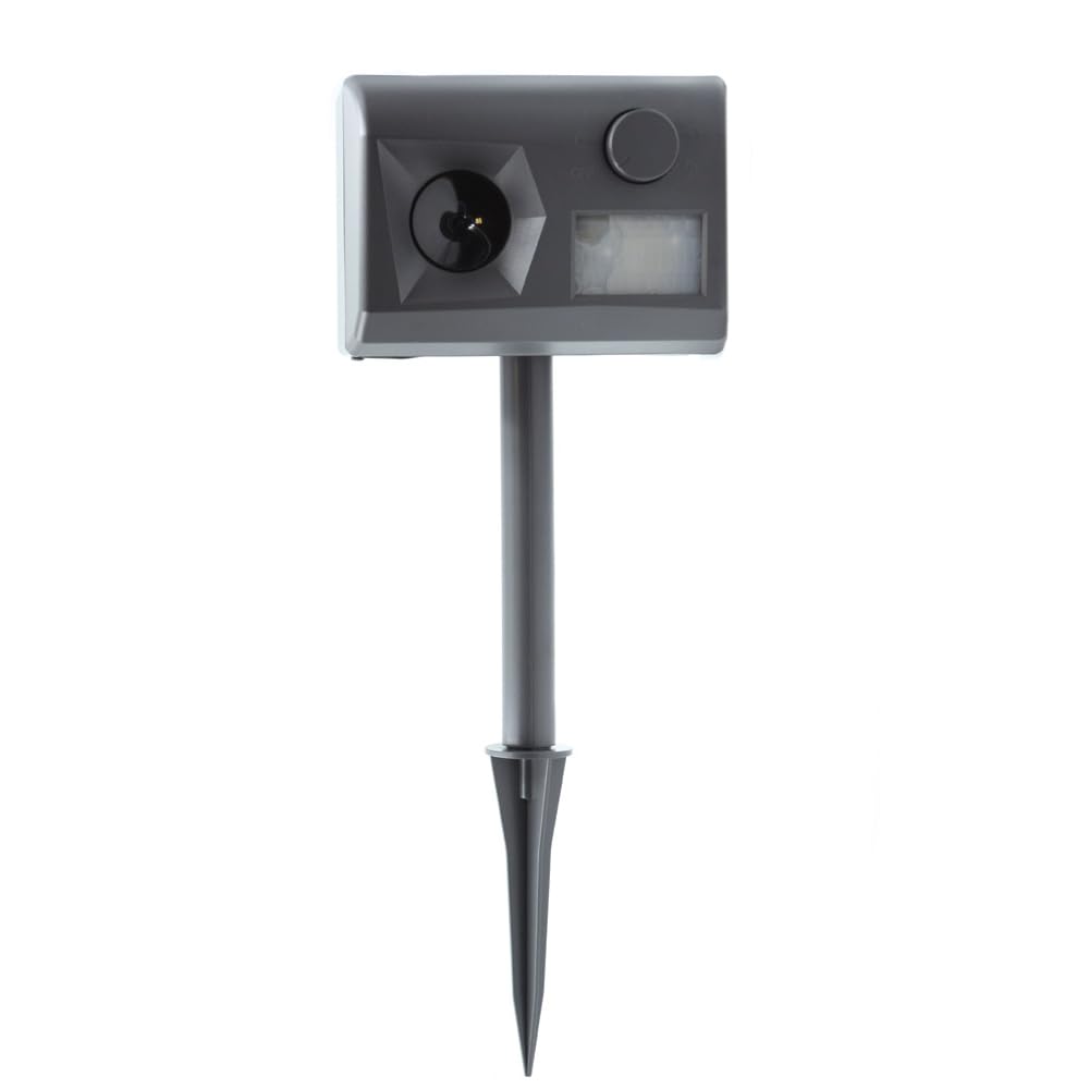 Weitech WK0055 Garden Protector 3 Répulsif à ultrasons contre chats, chiens, renards, martres, lapins, hérons