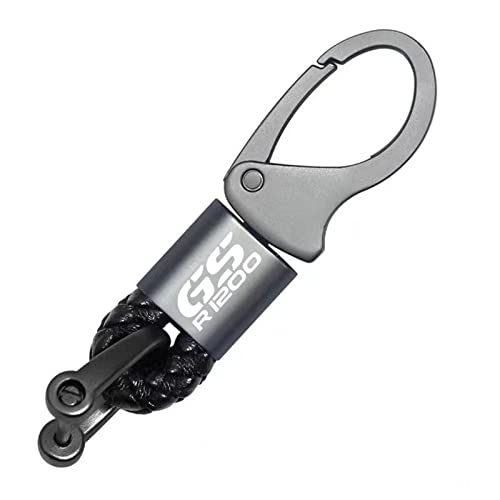 FSMAQNHG LLavero De Metal Para Motocicleta B GS R1250GS R1200GS F800GS F750GS F650GS R1250 1200 F800 750 650 2023(NEGRO)