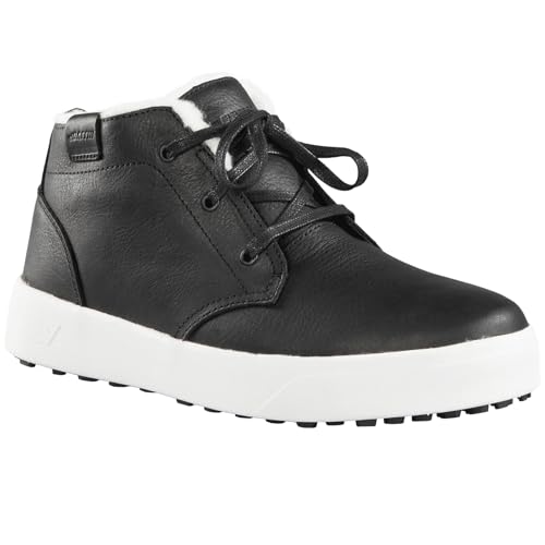 Image of Baffin Men's DISTILLERY Winter Boots | Warm Waterproof Insulated Leather Snow Boots with Wool Lining & Slip-Resistant Outsole