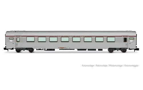 Arnold HN4500 SNCF, 3-unit set TEE "Mistral" (Nice-Paris), Vru + Arux + AD4tux, silver livery, ep. IV for adults and collectors - Image 3
