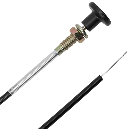 Caltric 054-8017-00 Choke Cable Compatible with Bad Boy CZT ZT Elite Maverick Revolt Rabel
