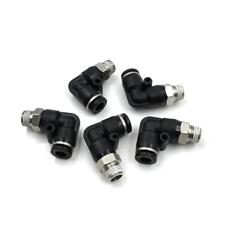 Conector neumático PCF de alta estanqueidad con rosca interna 1/4 para manguera de 8mm 7