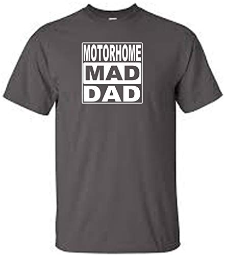 veedub clothing Motorhome t Shirt Motorhome mad dad (XL...