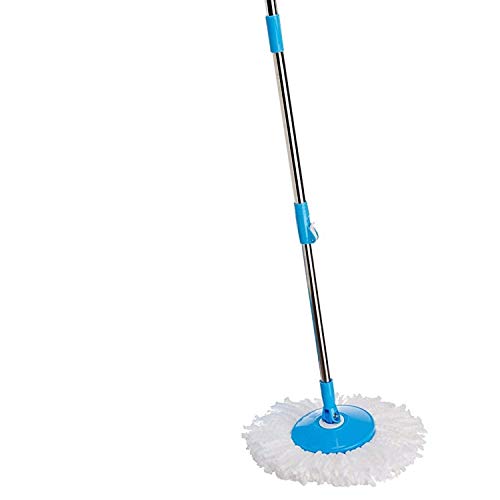 Image of Generic Mop 360� Spin Cleaning Stainless Steel Rod /Handle /Stick Set with Mop 2 Refill