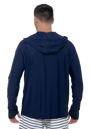 Coolibar UPF 50+ Men's Ocala Swim Hoodie - Sun Protective2