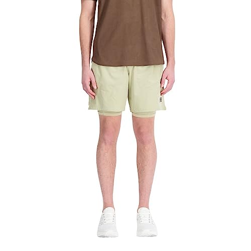 Short 2 en 1 New Balance homme anti-irritation musculation XL