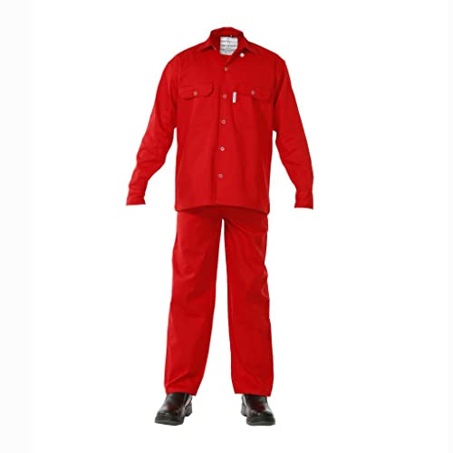 Image of PROLIFE Mens Cotton Industrial Workwear Shirt Pant Combo