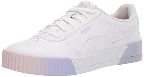 Image of Puma Carina 2.0 Synthetic Leather Lace Up Women's Sneakers