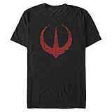 Lavable a máquina STAR WARS Big & Tall Logo Andor - Camiseta de manga corta para hombre, negro, 4X-Large Big Tall