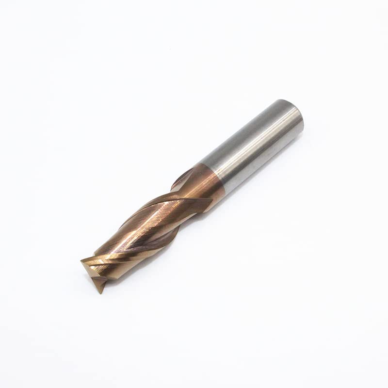 Milling Cutter 2 Blade HRC55 D12X30LXD12X75L 12MM 75MM Length Standard Endmills Tungsten Steel CNC Machine End Mill For Milling - (Cutting Edge Length: 10pieces)