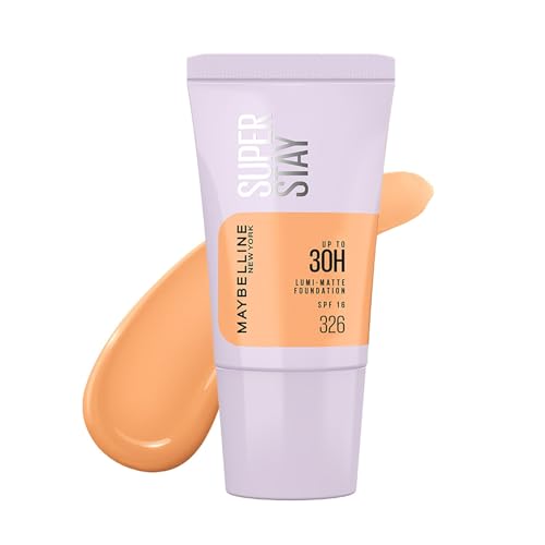 Image of Maybelline New York Super Stay Lumi Matte Liquid Foundation, 326 | 30HR Long Lasting, Lightweight, Suitable for all Skintypes