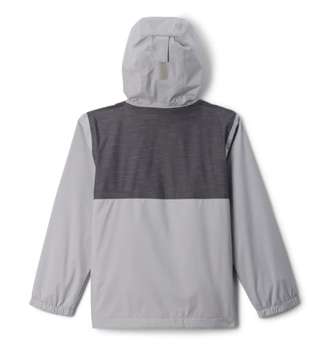 Columbia Youth Boys Rainy Trails Fleece Lined Jacket, Columbia Grey/Shark Slub, Small2